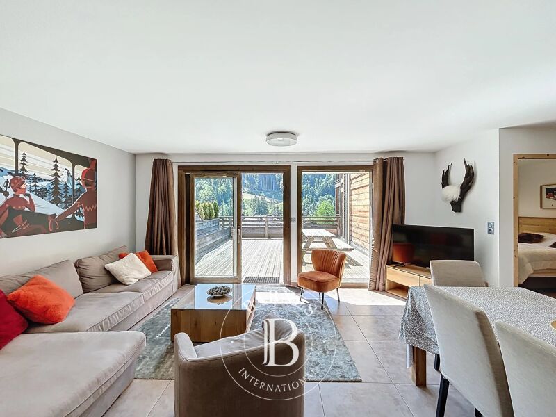 Les Gets - Appartement proche centre - 2 chambres + coin nuit - 60 m² - Terrasse de 30 m²