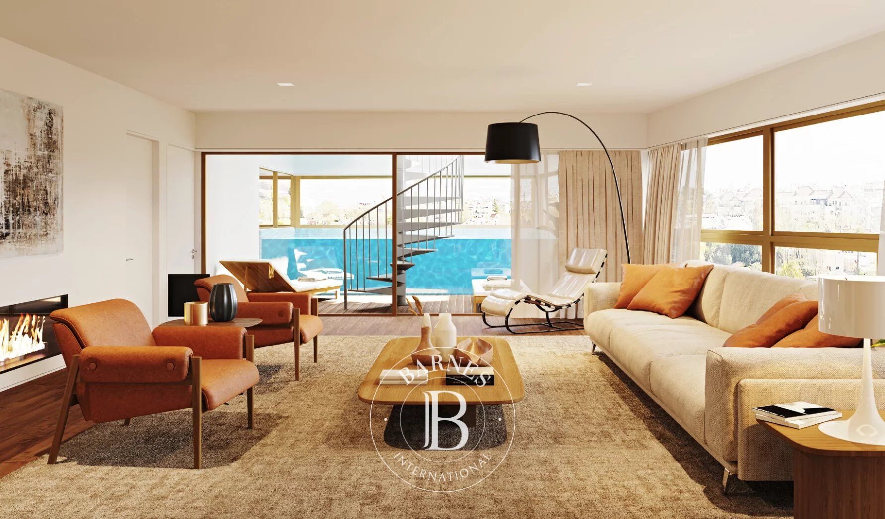 Penthouse avec piscine et vue sur la mer - picture 1