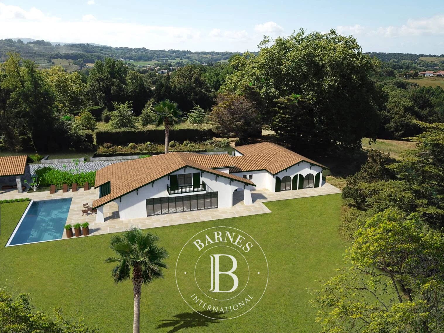 URRUGNE, CASA DE 280 M² CON VISTA PANORÁMICA A LAS MONTAÑAS - picture 1