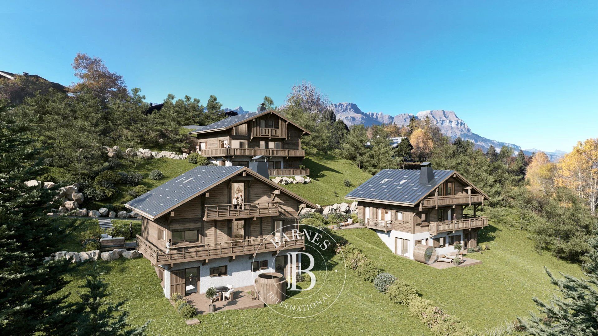 CHALET VUE MONT-BLANC -  COMBLOUX - picture 1