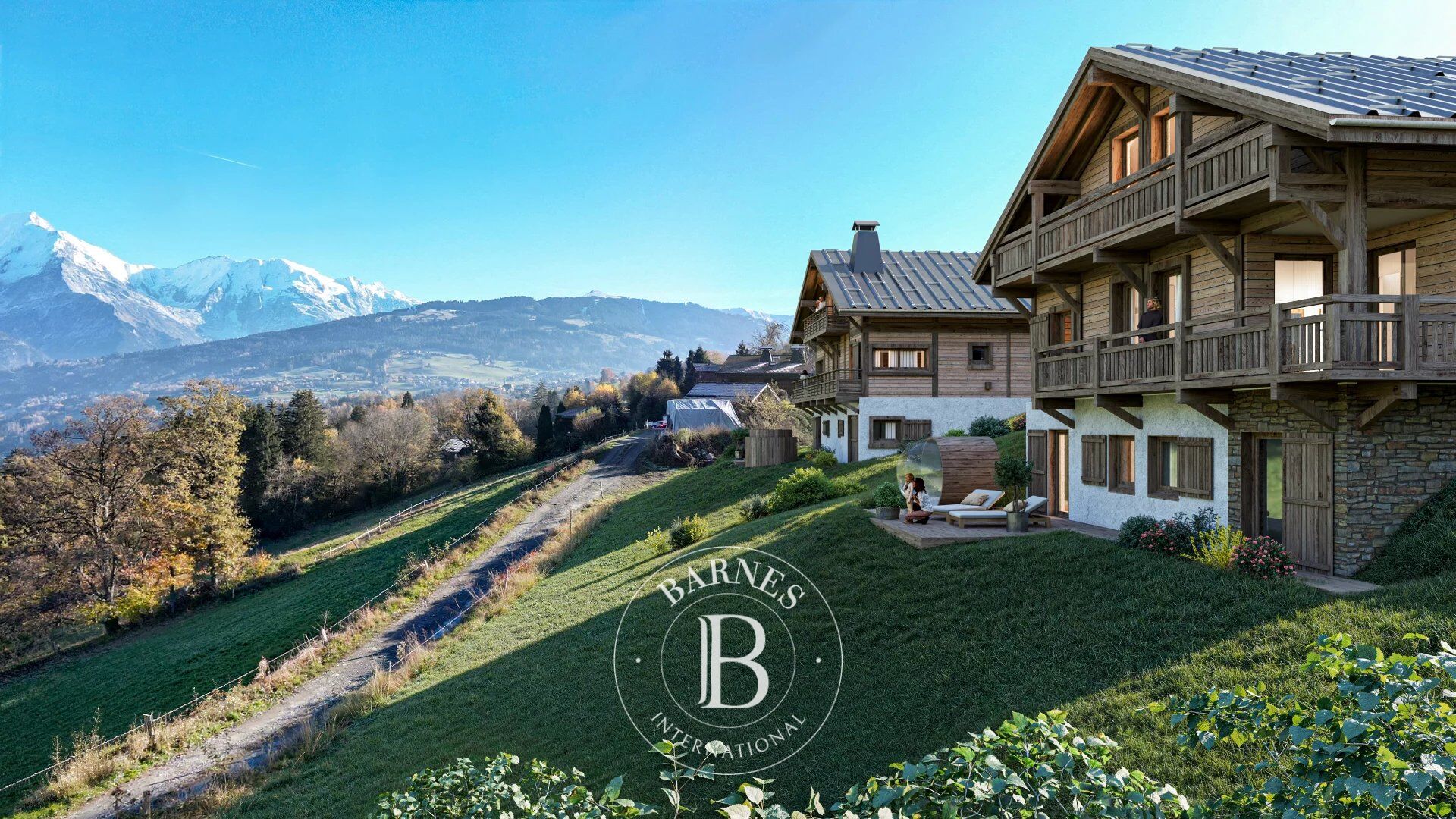 CHALET VUE MONT-BLANC -  COMBLOUX - picture 2