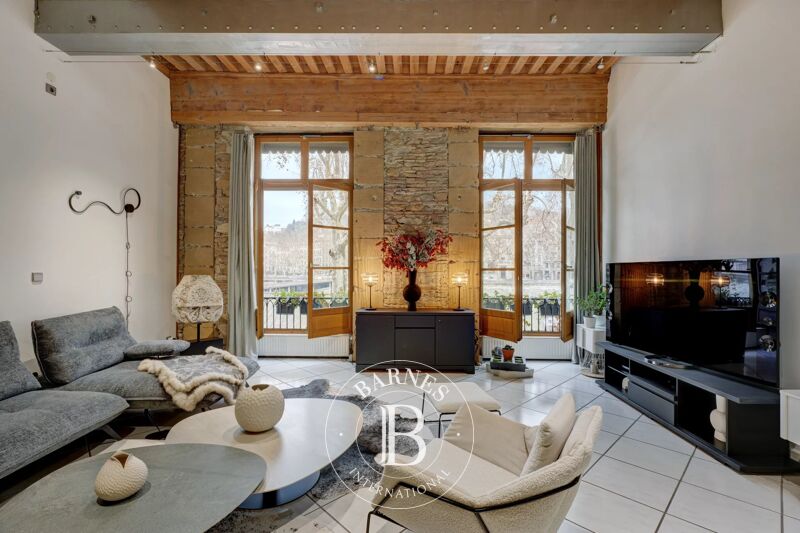 Lyon 1 - Quai de Saône - Charming apartment of 89.87 sqm - 1 Bedroom - Sleeping area