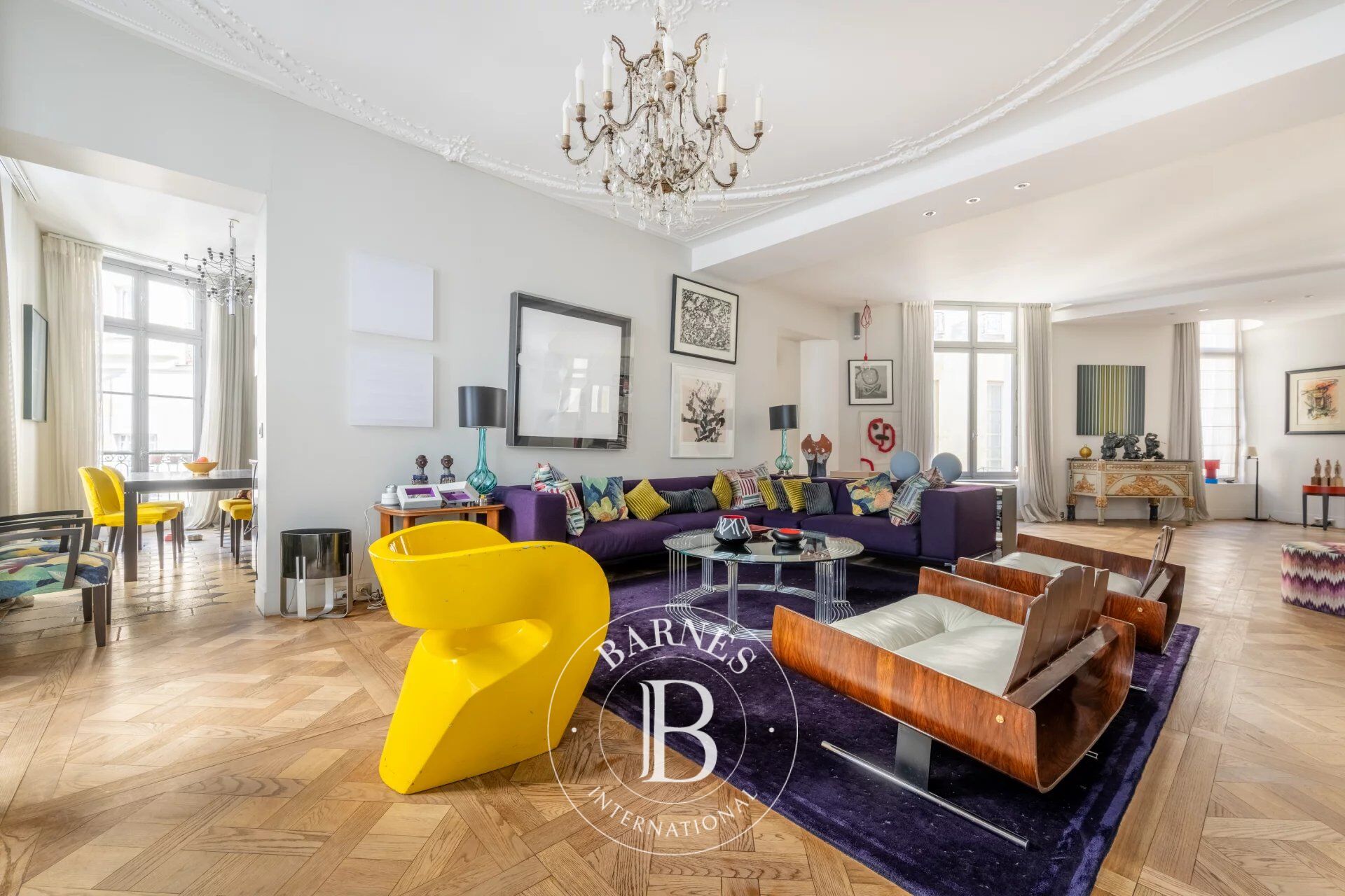 Off market - vente appartement - Paris 3 - Charlot - 3 chambres - Hôtel particulier classé - picture 1