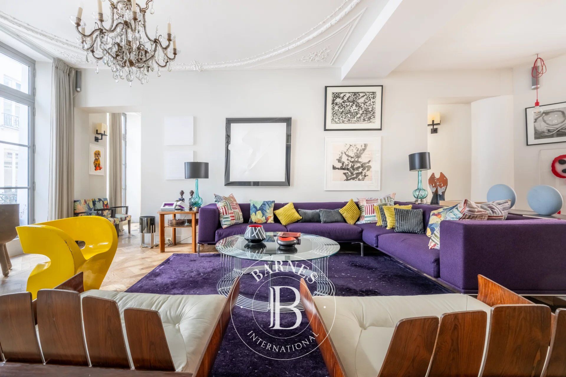 Off market - vente appartement - Paris 3 - Charlot - 3 chambres - Hôtel particulier classé - picture 3