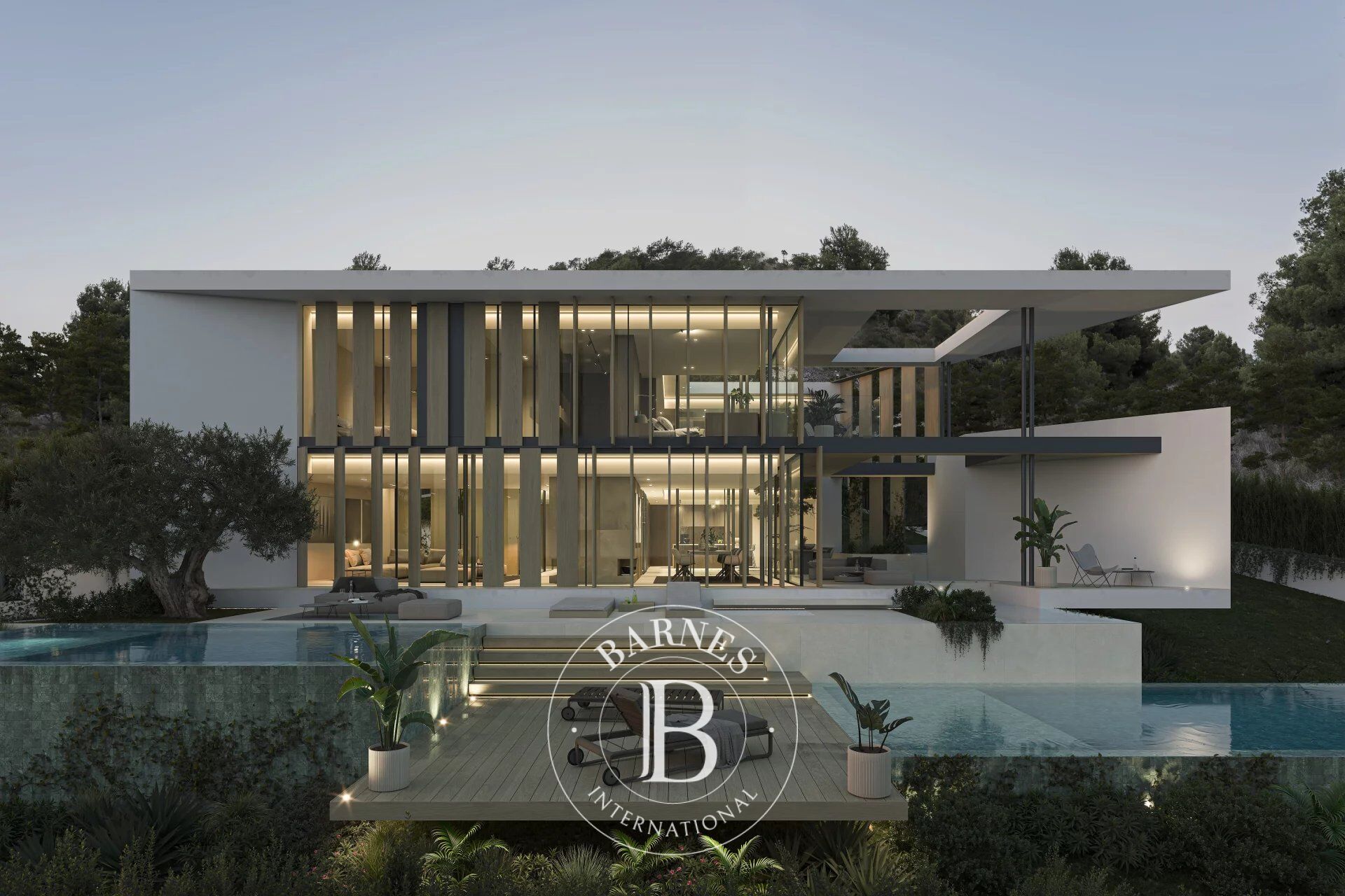 Exclusiva villa de diseño con vistas al mar en la costa norte de Barcelona. - picture 3