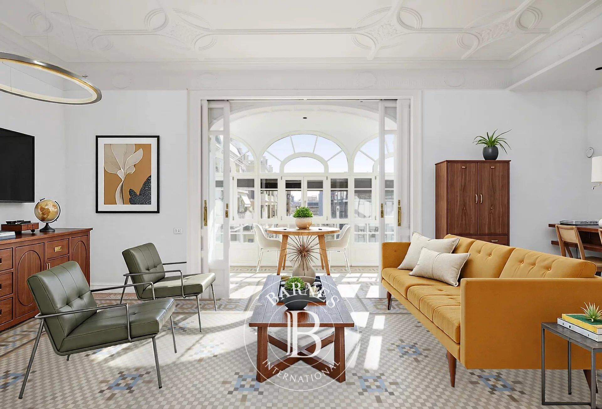 Exquisite Renovated Penthouse in Modernist Style with Abundant Light - picture 1