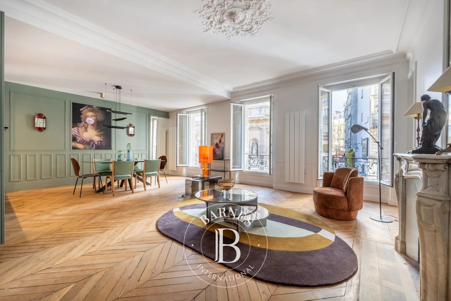 Vente appartement - Paris 3 - Square du Temple - 2 chambres / 2 salles de bains - neuf - picture 1