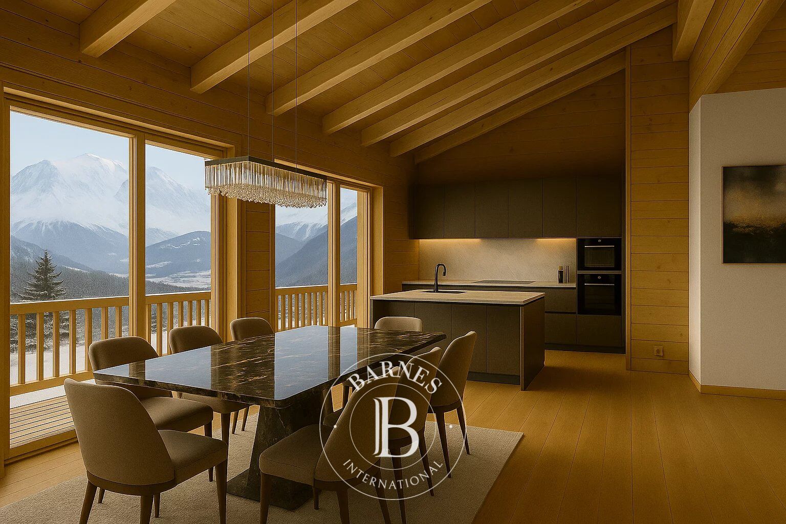 COMBLOUX –APPARTEMENTS 3CHAMBRES - VUE MONT-BLANC -  PROCHE CENTRE-VILLAGE - picture 3