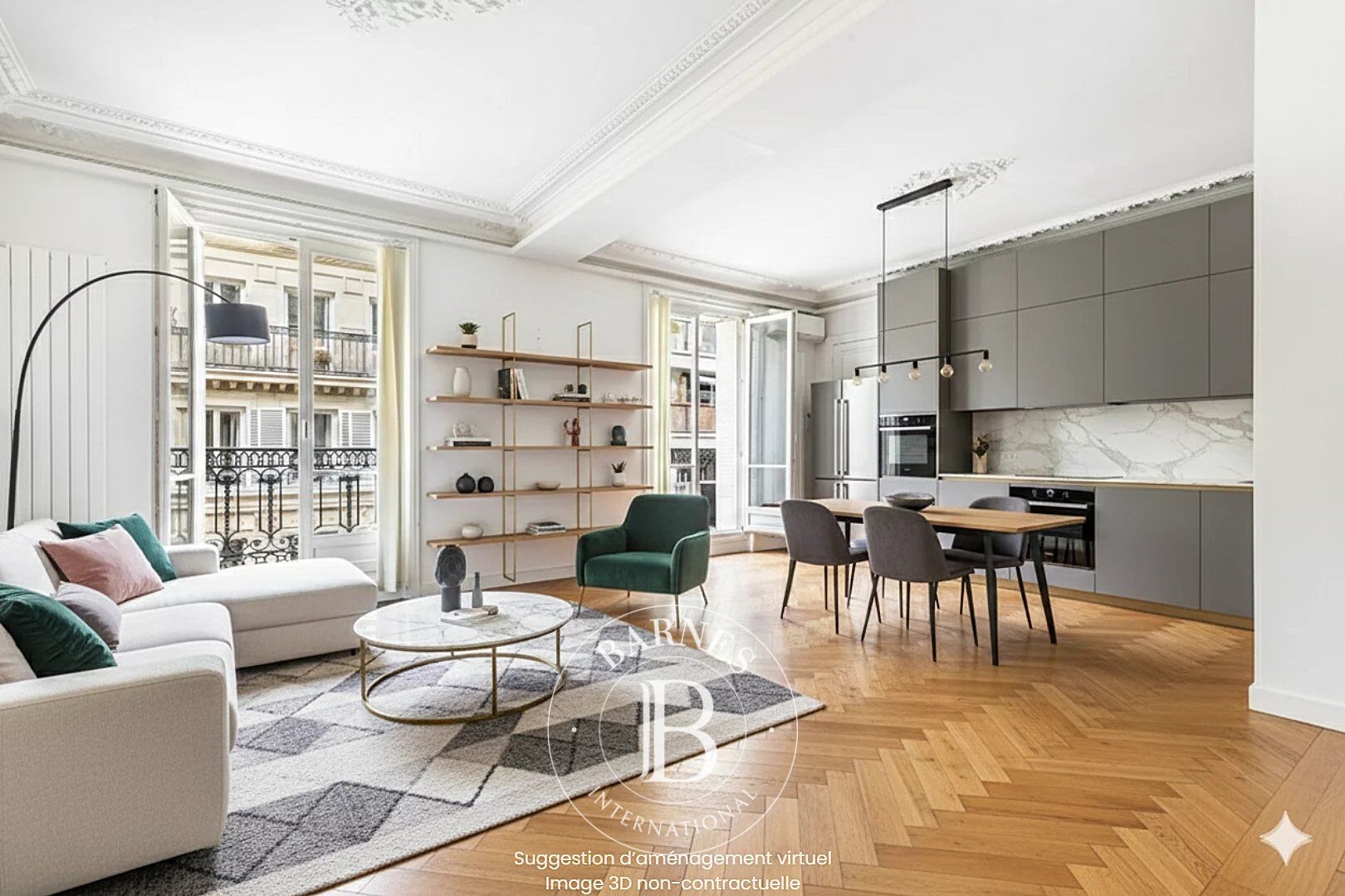 Wohnung Paris 16ème - picture 2