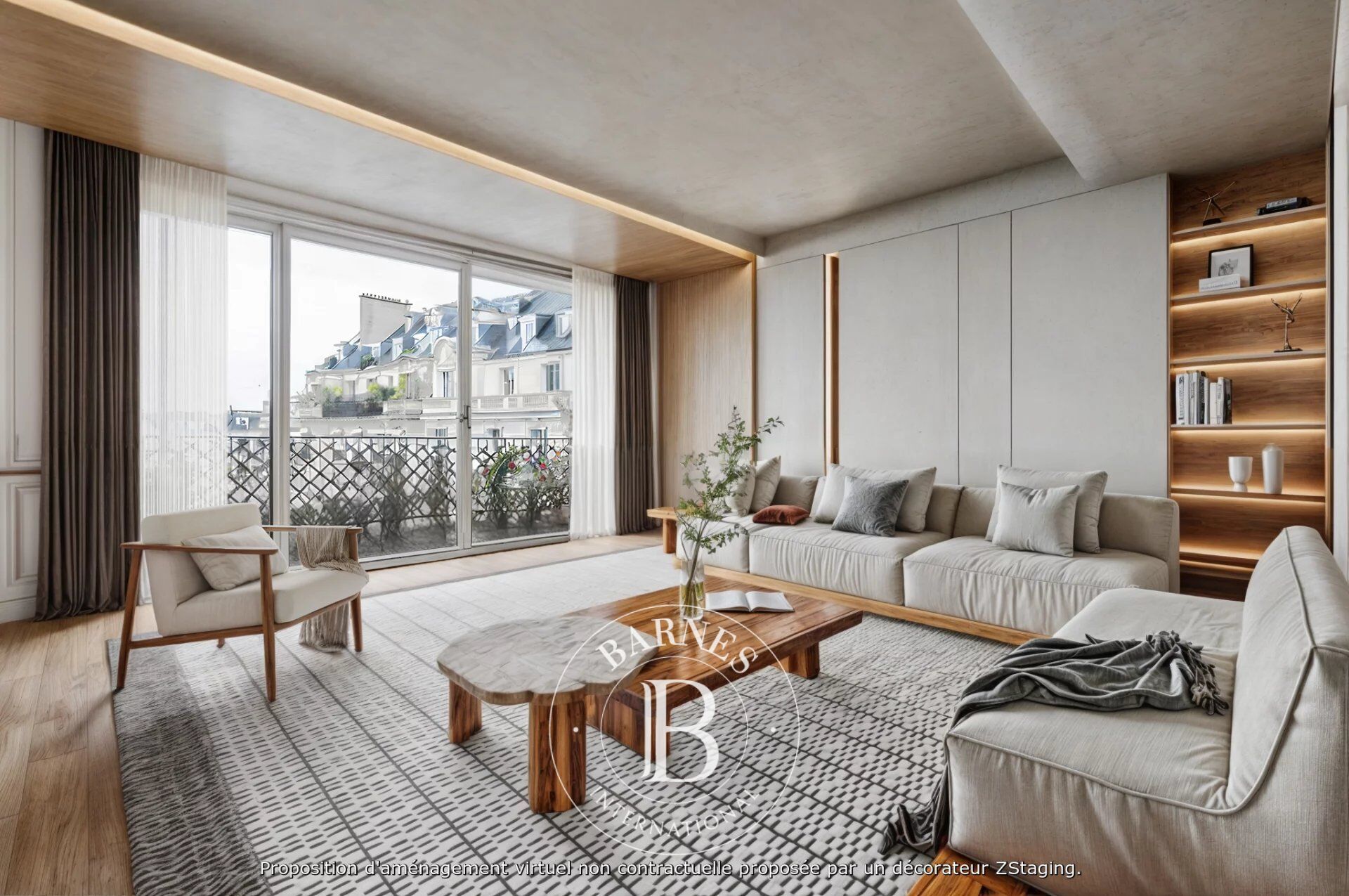 Paris 16 - Bien sous offre acceptée - OCDE - Vue dégagée - Appartement familial 3 chambres - picture 2