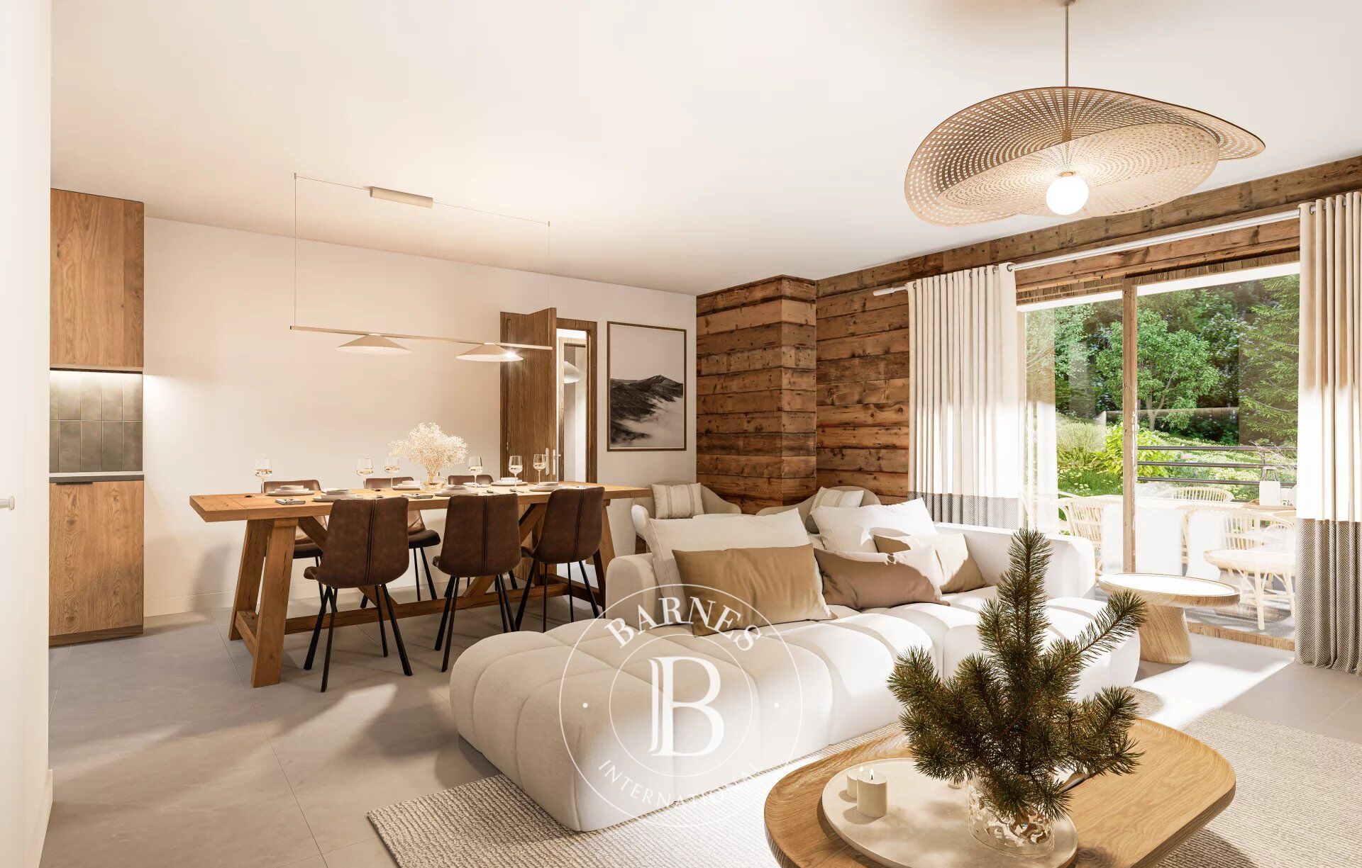 BARNES CHAMONIX - PROGRAMME NEUF - APPARTEMENT DEUX CHAMBRES  - PROCHE CENTRE VILLAGE - LES HOUCHES - picture 1