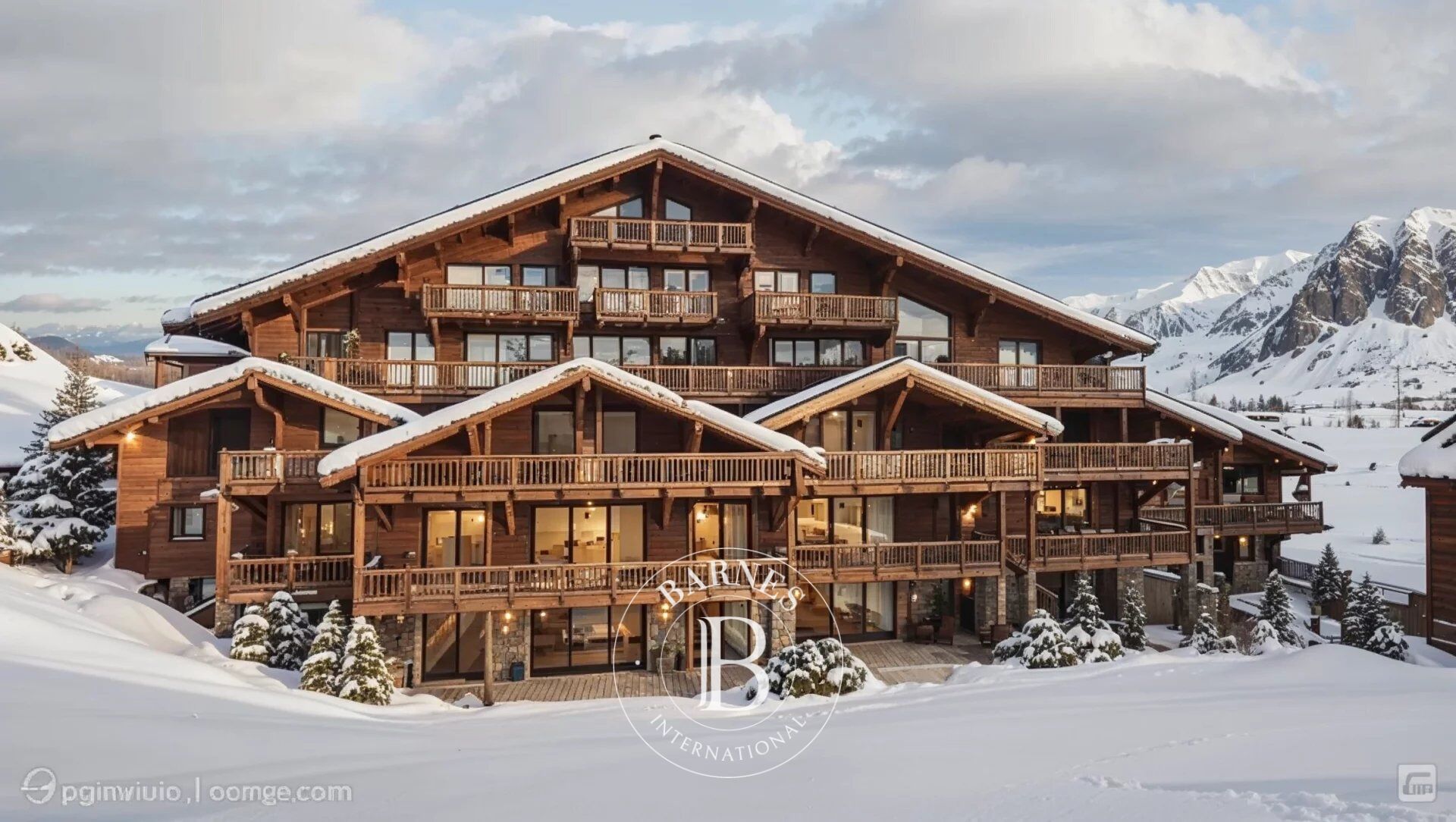 Meribel La Tarentaise 203 — Traversant skis aux pieds avec vues panoramiques et séjour aux volumes penthouse - picture 3