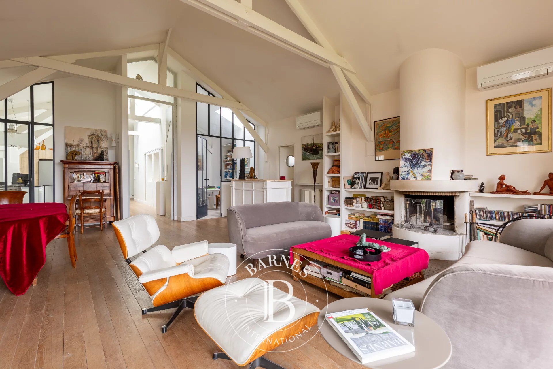 Chatou, magnifique maison-loft de plain-pied de 243 m² Carrez - 5 chambres à 19' à pied du RER. - picture 2