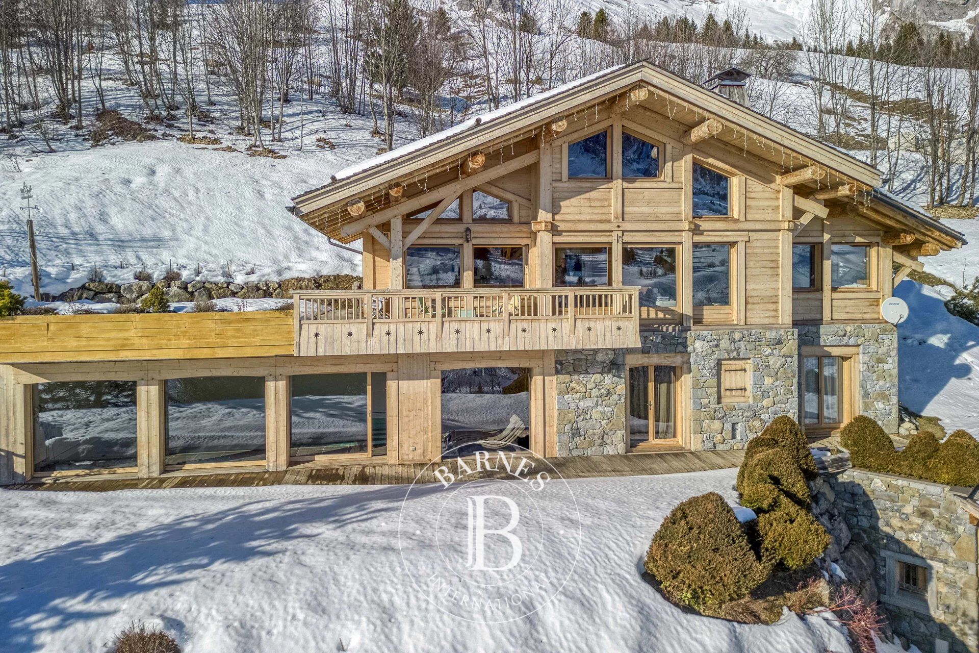 BARNES ARAVIS - LE GRAND BORNAND - CHALET PISCINE ET VUE PANORAMIQUE - picture 1