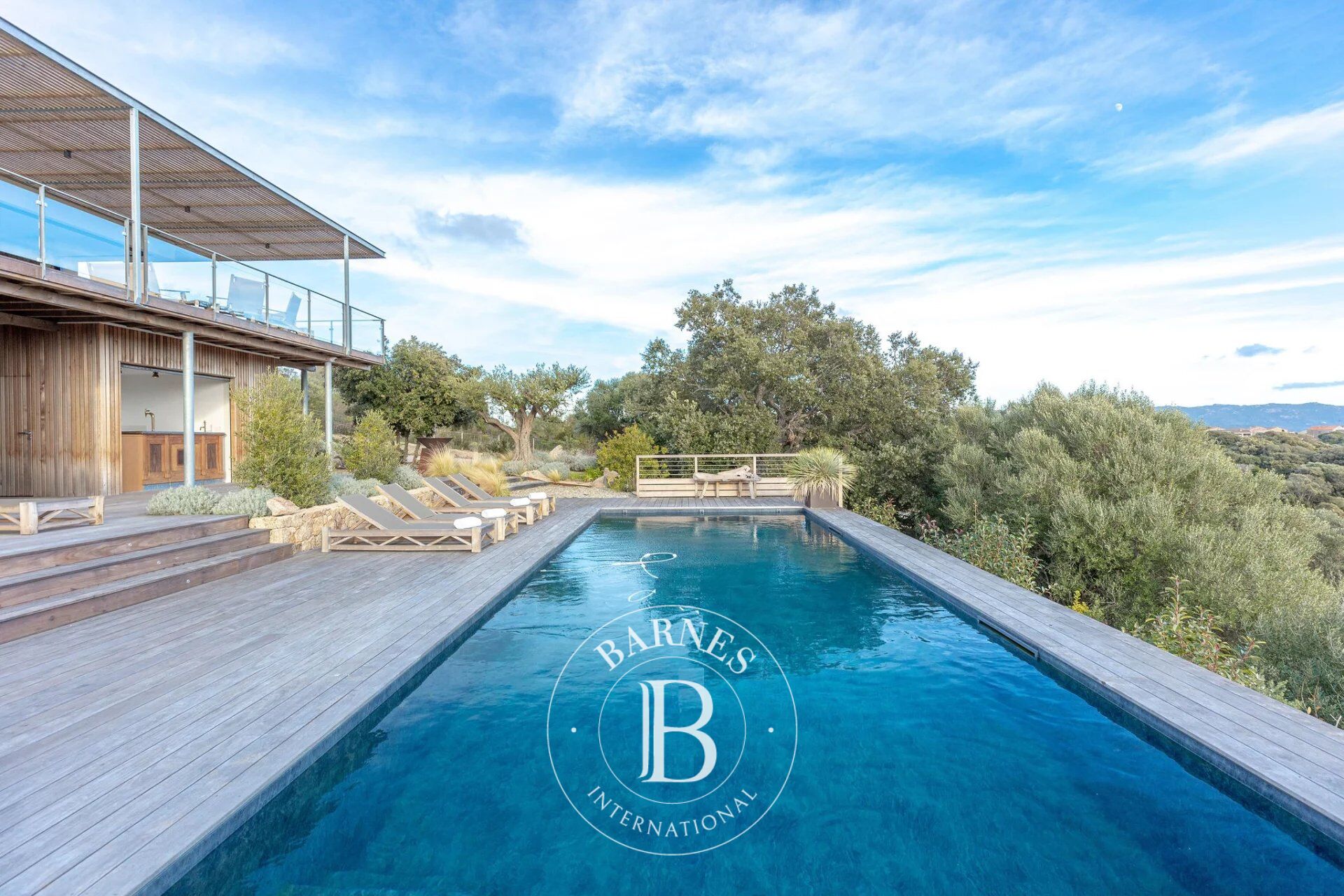 Pianottoli-Caldarello, Villa 6 chambres, piscine, vue mer, proche plage - picture 2