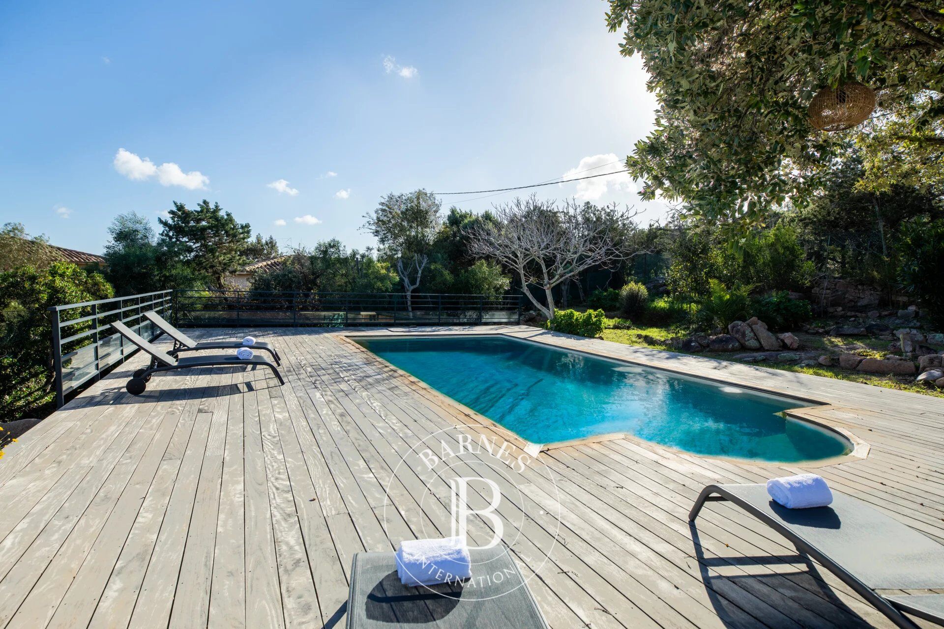 Porto-Vecchio, Palombaggia, villa vue mer, 3 chambres, piscine, plage à pied - picture 3