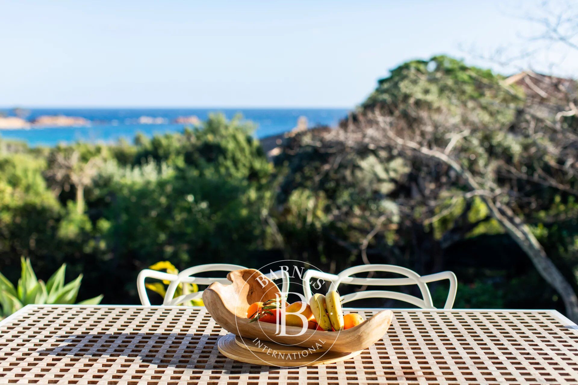 Porto-Vecchio, Palombaggia, villa vue mer, 3 chambres, piscine, plage à pied - picture 2