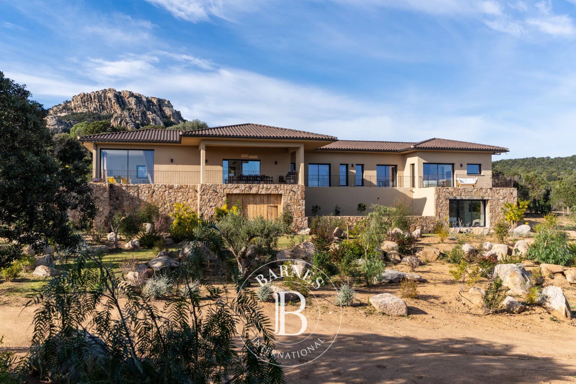 Pianottoli-Caldarello, Villa 4 chambres, piscine, vue montagne, proche plage - picture 3