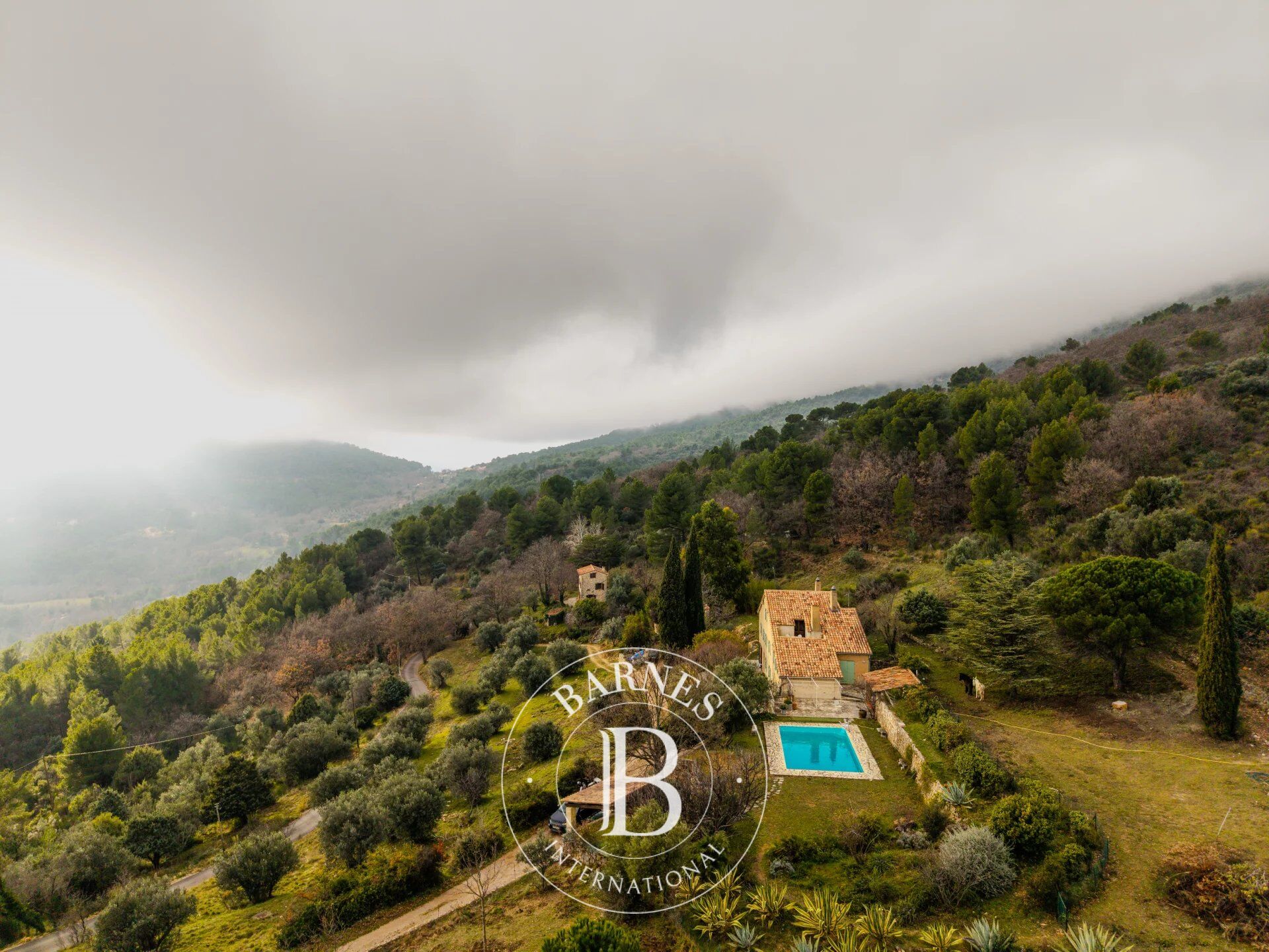 Seillans – Ancienne bergerie – Propriété provençale avec 3 maisons, piscine et vue dominante - picture 3
