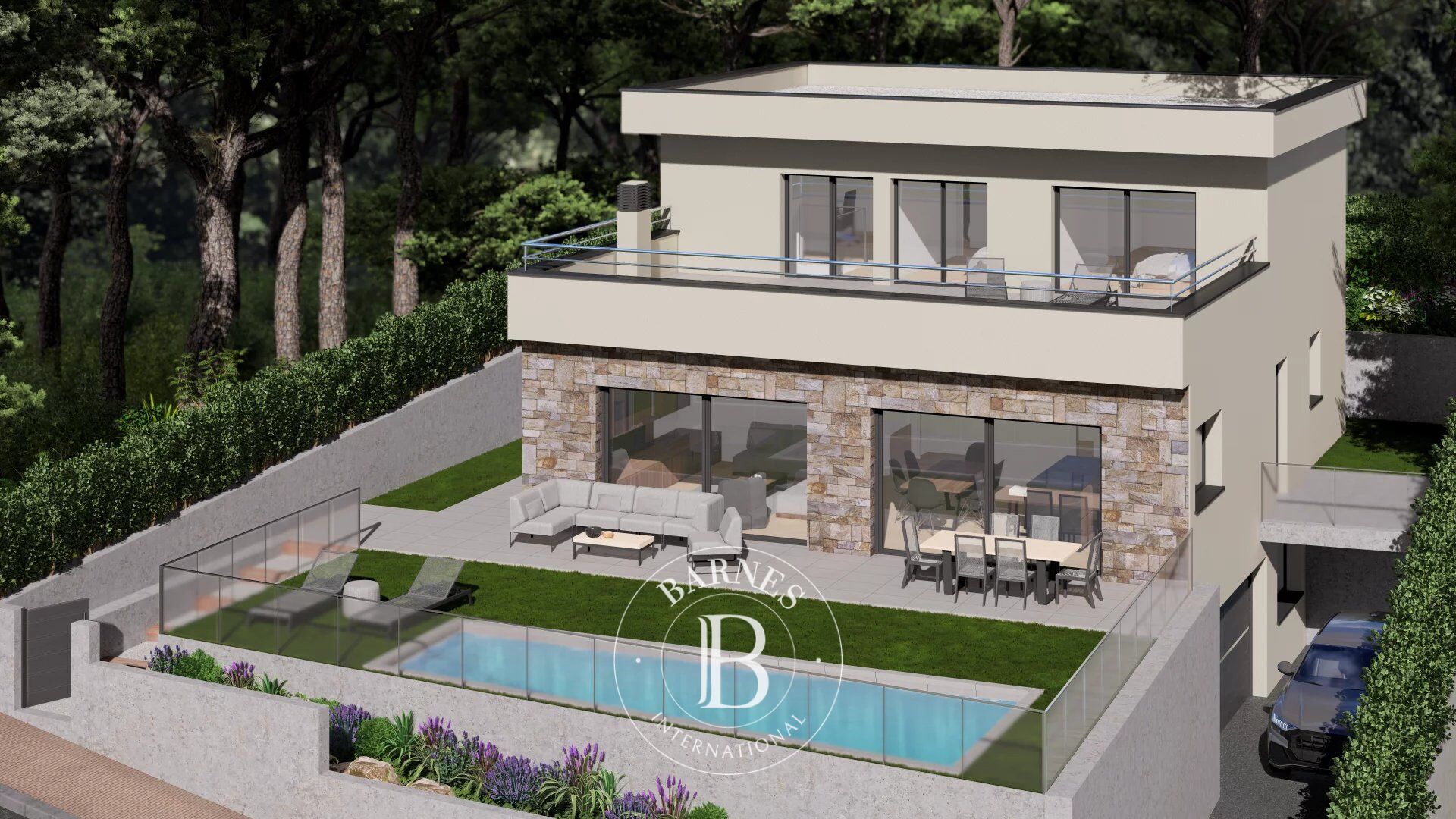 Newly built villa in the exclusive Mas Vilar neighborhood, just a 10-minute walk from the beach in Sant Antoni de Calonge, Costa Brava - picture 1