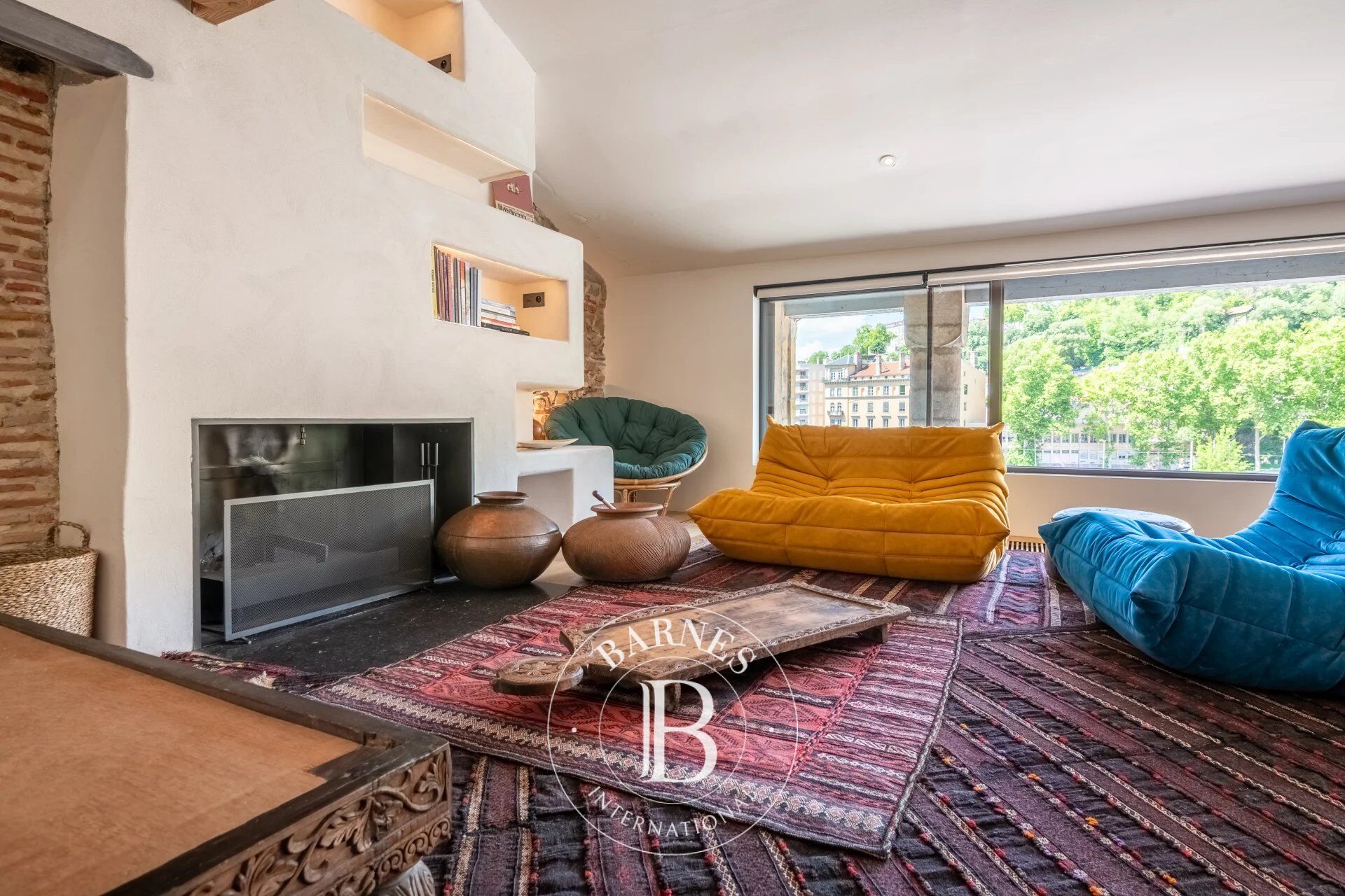 LYON 5 - Quai de Saône - Duplex flat 122.41 m² - 2 bedrooms - Panoramic view - picture 3