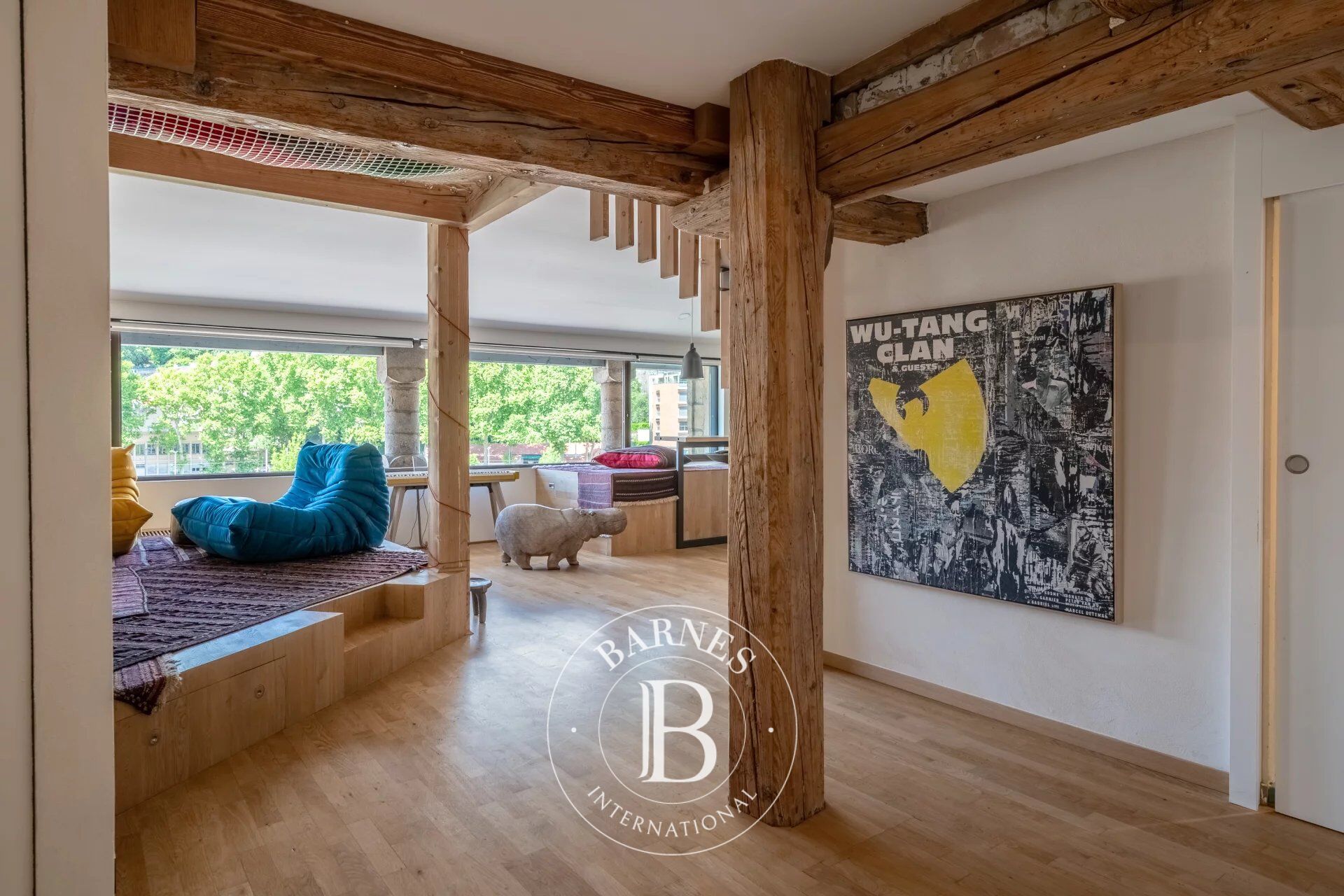 LYON 5 - Quai de Saône - Duplex flat 122.41 m² - 2 bedrooms - Panoramic view - picture 2