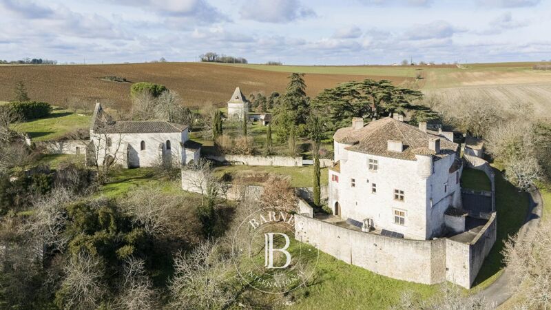 CHATEAU MEDIEVAL DU XIIIème SIECLE, ENTIEREMENT RESTAURÉ, PARC 3,5HA ET DÉPENDANCES