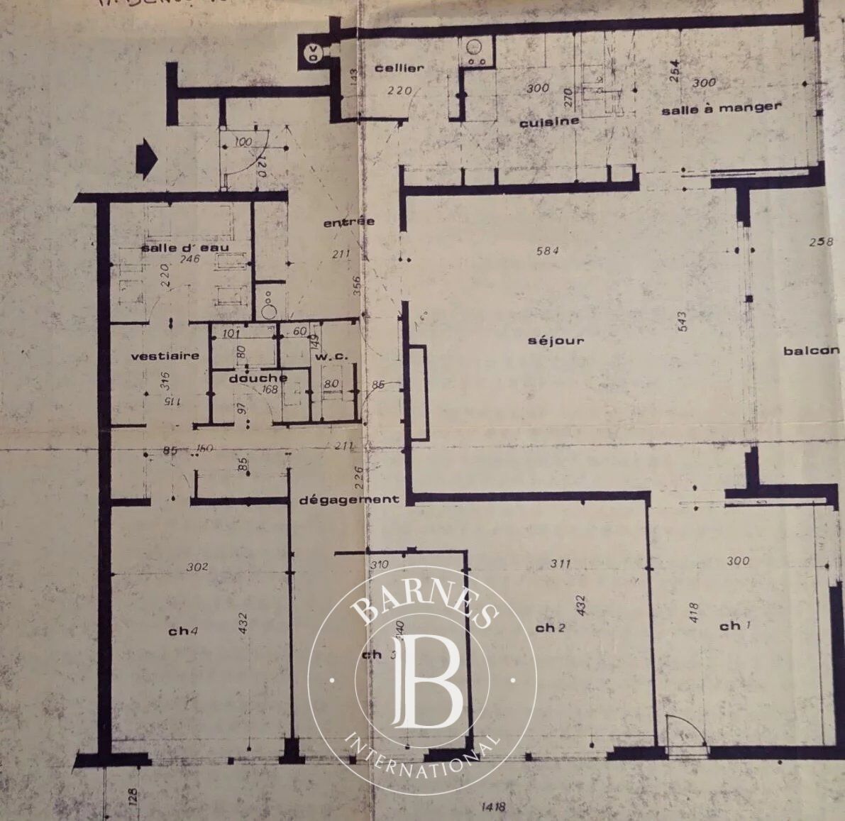 Le Chesnay - Domaine de Rocquencourt - Résidence de standing - Appartement de 135m² au second et dernier étage - 4 chambres - ascenseur - 2 parkings - picture 2