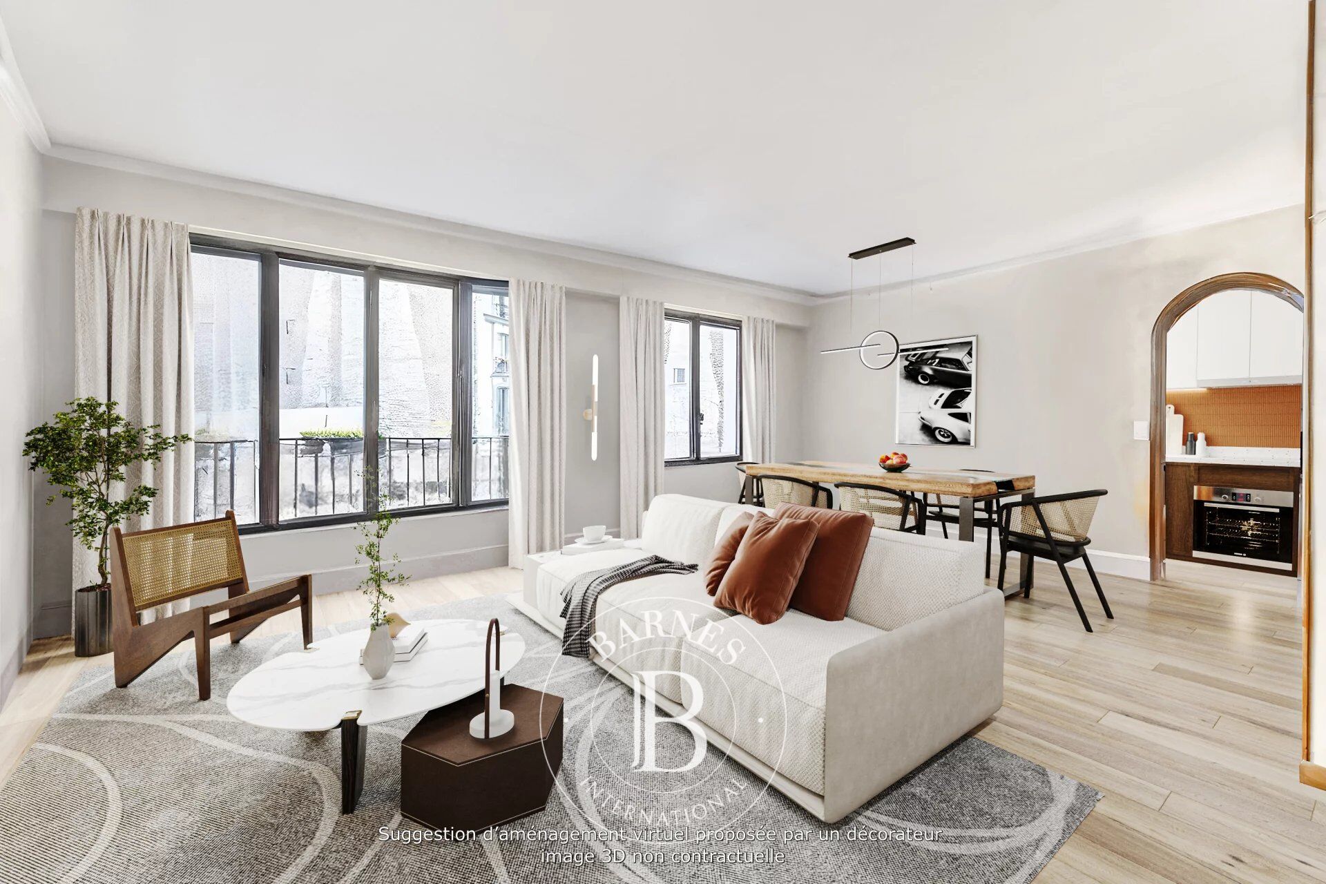 Paris 16 - Lauriston / Longchamp - Appartement 3 chambres avec balcon - picture 1