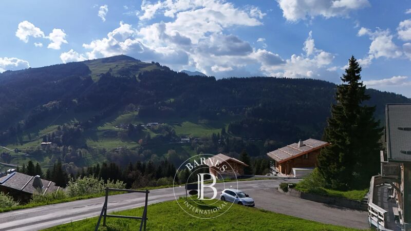 Les Gets - Chalet neuf de 155 m² avec vue panoramique et exposition Sud-Ouest - Quartier recherché des Chavannes - Proche pistes et golf