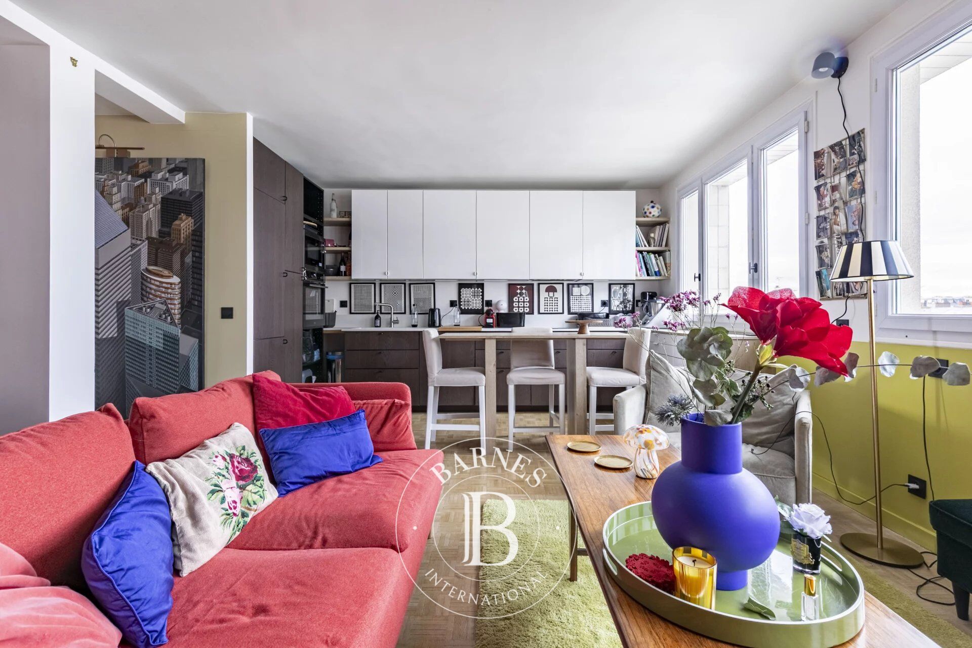 EXCLUSIVITE - Paris 15/Commerce - Appartement 2 chambres - Dernier étage - vue Tour Eiffel - picture 3