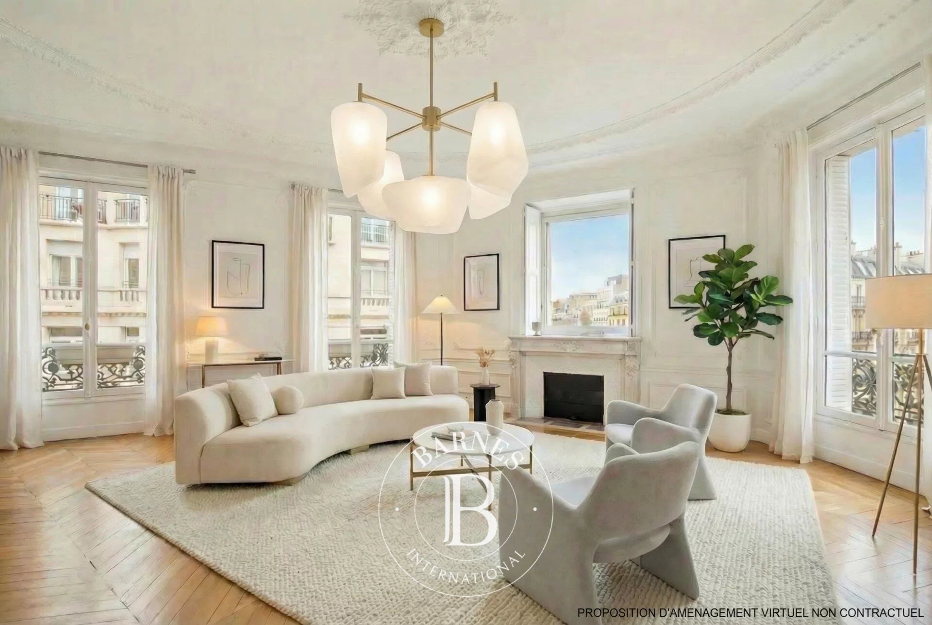 Paris 8th district Hoche/Faubourg Saint Honoré - A few steps away from the Parc Monceau - picture 1