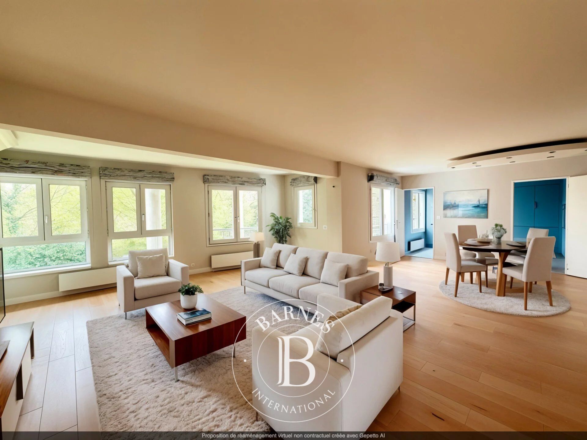 4-room apartment with cellar and garage - picture 1