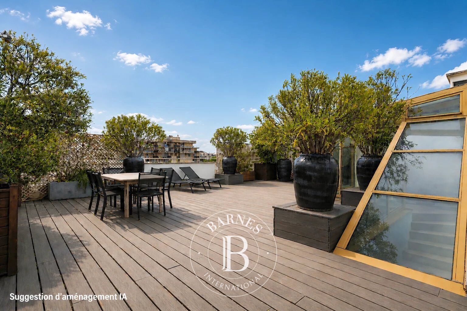 Neuilly - Sablons-Pasteur - Appartement de réception et familial - Dernier étage - Terrasse panoramique - Vue Tour Eiffel - picture 3