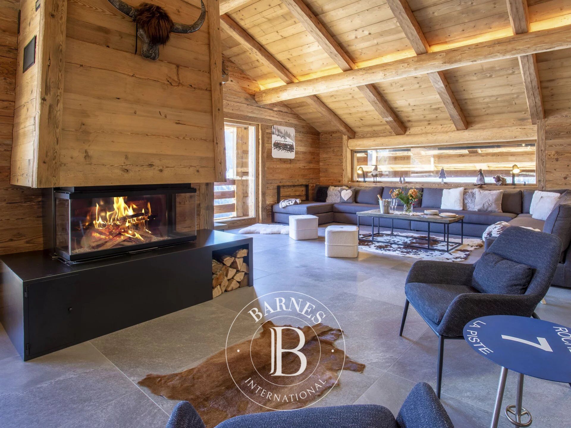 BARNES ARAVIS - LE GRAND BORNAND - CHALET D'EXCEPTION VUE PANORAMIQUE - picture 2