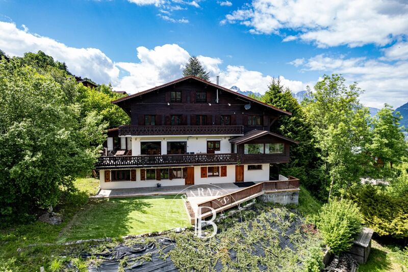 BARNES SAINT-GERVAIS - PANORAMIC VIEW - LARGE 10-ROOM CHALET
