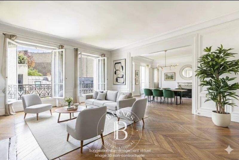 PARIS 16 - SPONTINI - APPARTEMENT FAMILIAL - BEAUX VOLUMES - CHARME DE L'ANCIEN