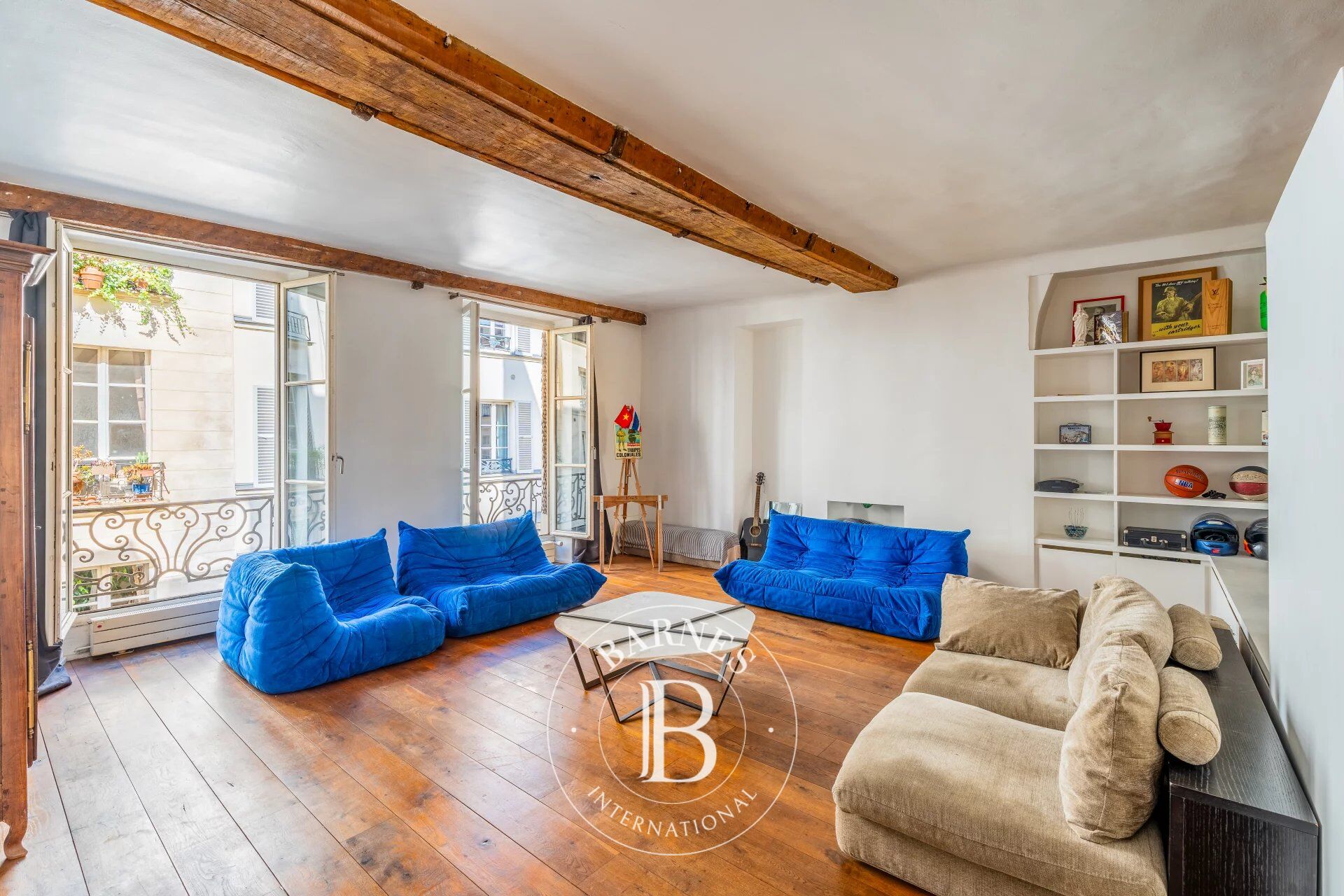 OFF MARKET - Vente appartement - Paris 3 - Rue Charlot - 3 chambres + 1 bureau - Duplex - Lumineux - Calme - picture 1