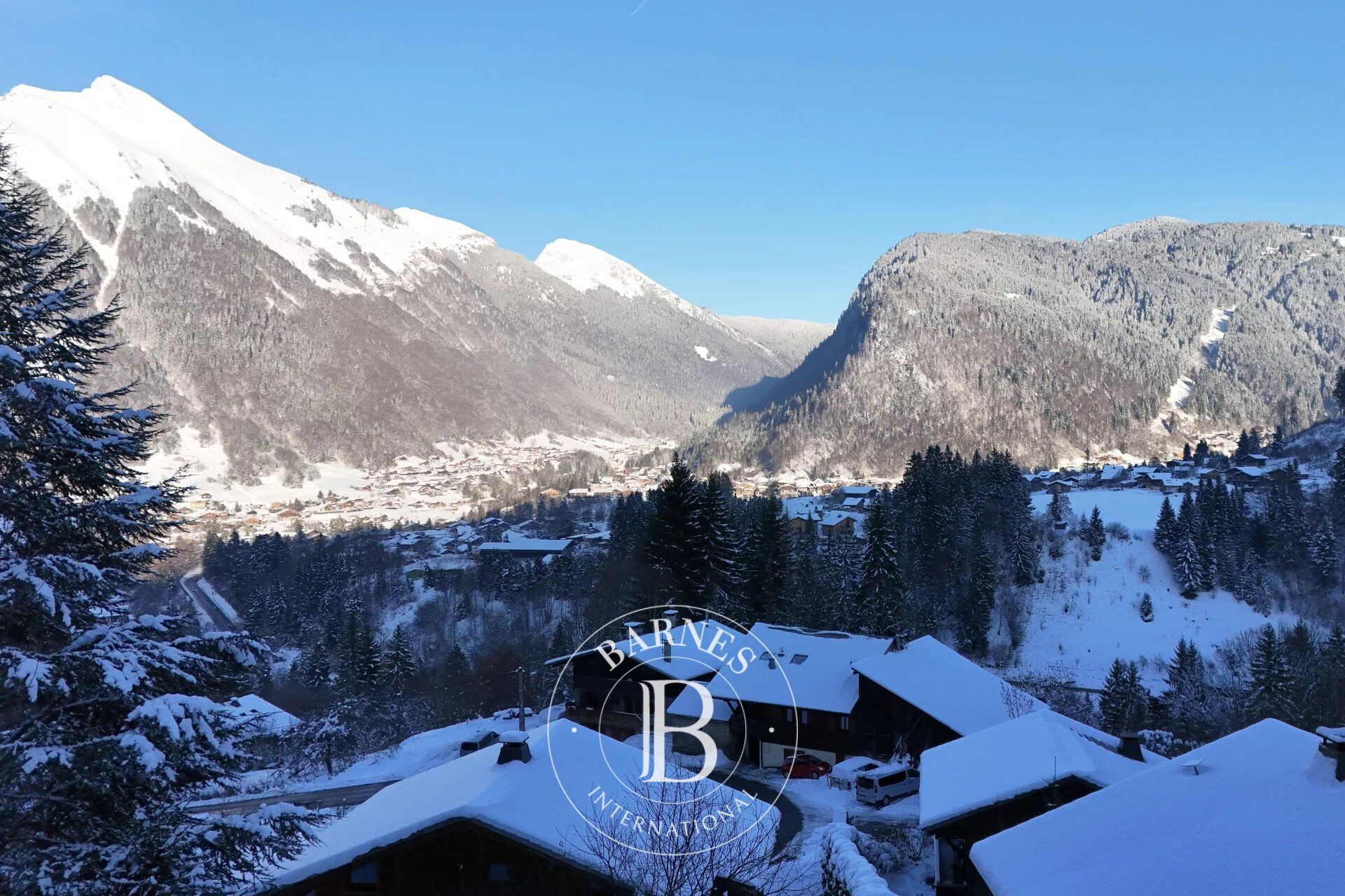 Terrain constructible avec permis purgé - Vue dégagé - Proche Morzine - picture 1