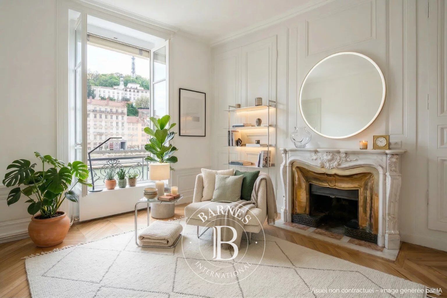 Lyon 1 - Quai Saint Vincent - Appartement familial de 180,36 m² - Cave - 4 Chambres - picture 2