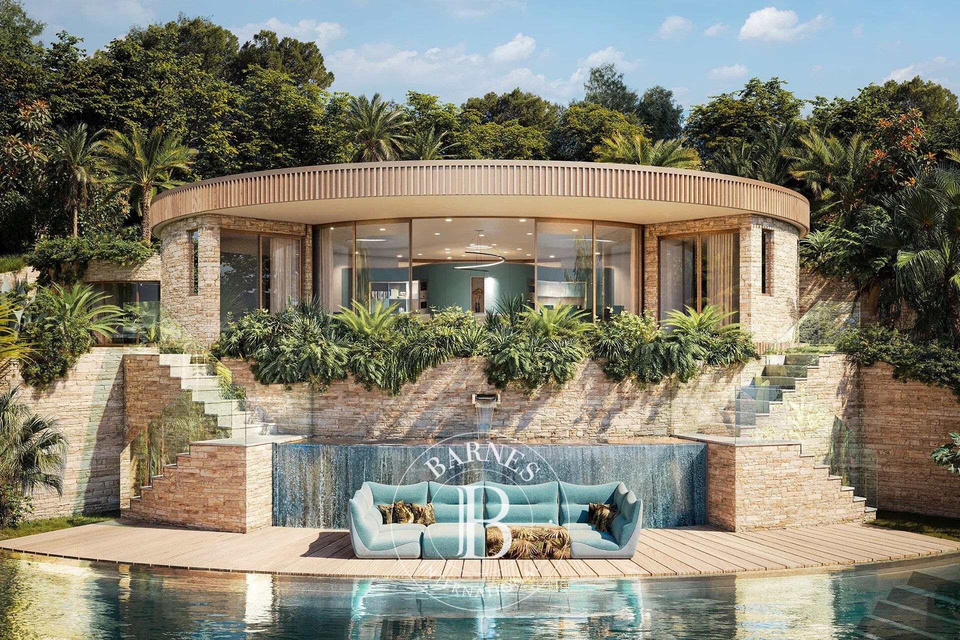 EXCEPTIONAL VILLA IN VENCE  WITH PANORAMIC SEA AND RIVIERA VIEWS - picture 1