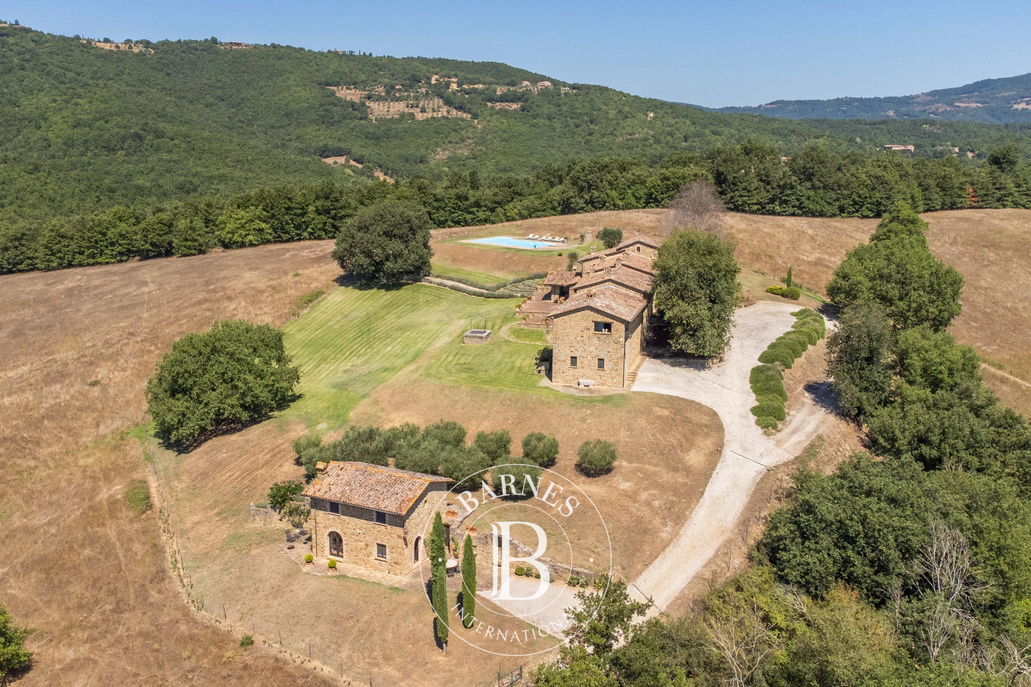 Restored Farmhouse with Guest House, Pool, and Panoramic Views - picture 3
