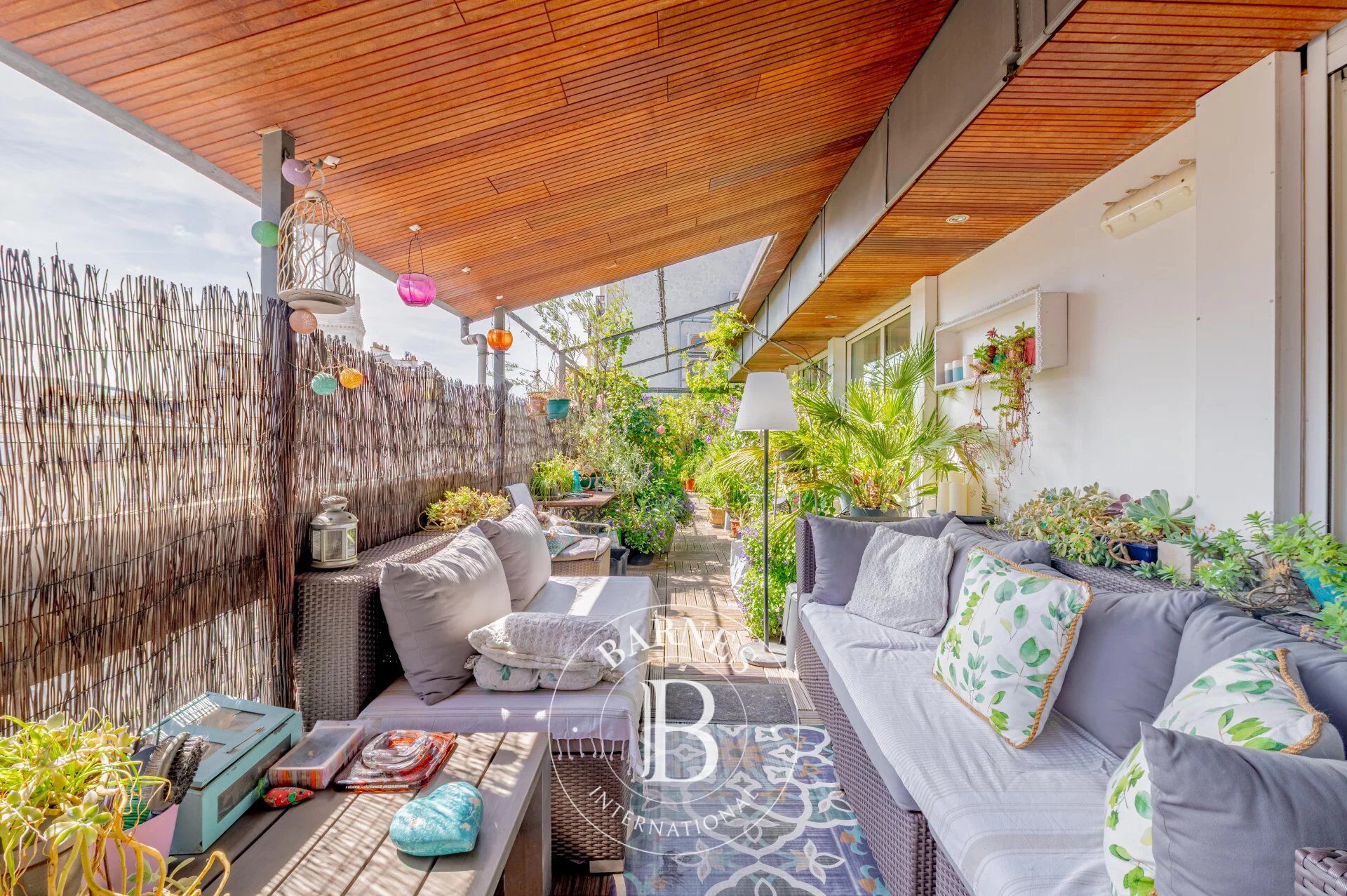 Paris 14 - Alesia / Mouton Duvernet - Private road - Family penthouse apartment with the feel of a house, top floor - Panoramic terrace. - picture 2