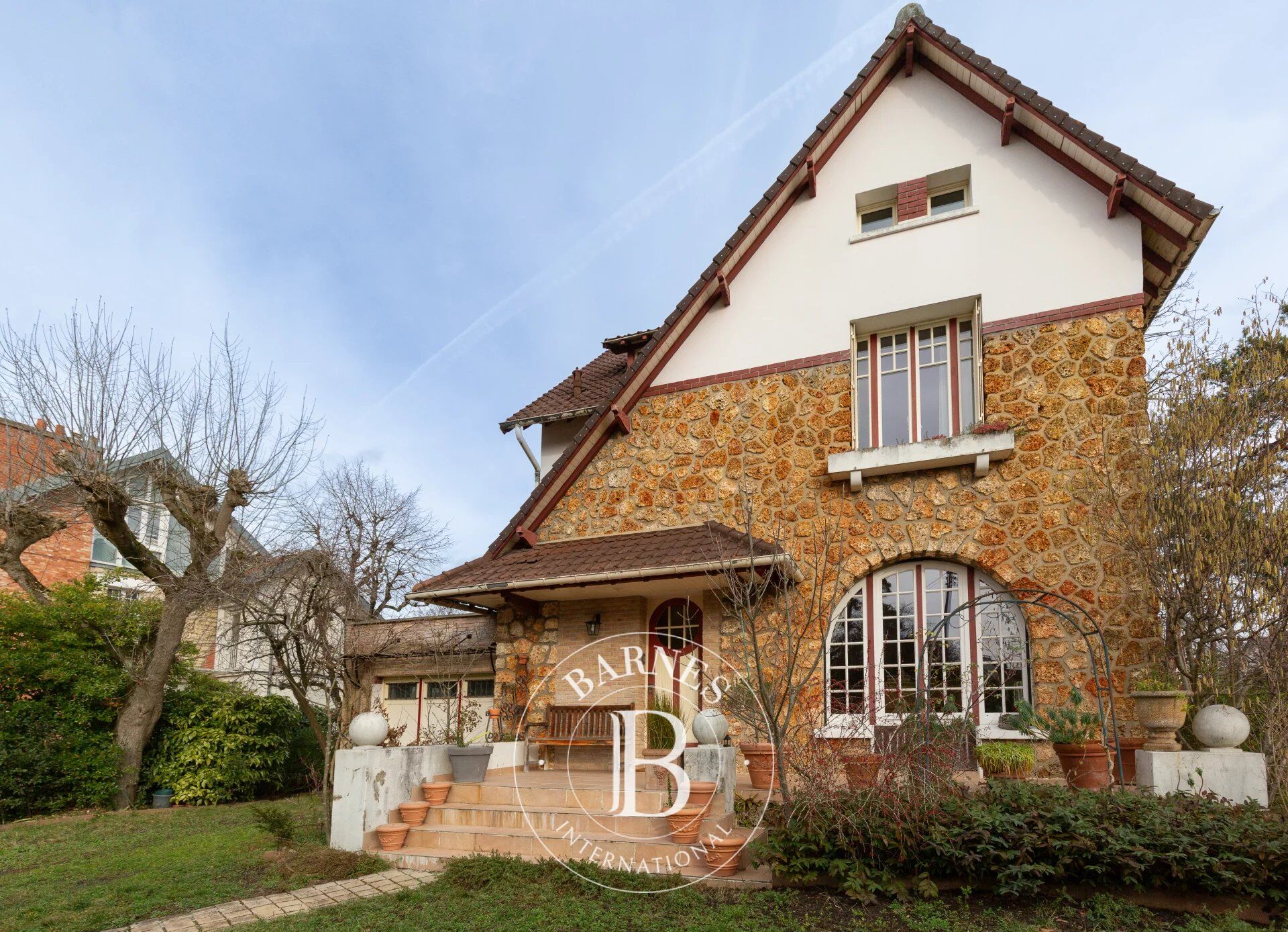 LE VESINET - 12' RER - MAISON ANCIENNE DE 150 M² - 3 CHAMBRES + 1 BUREAU - TERRAIN DE 514 M² - picture 1