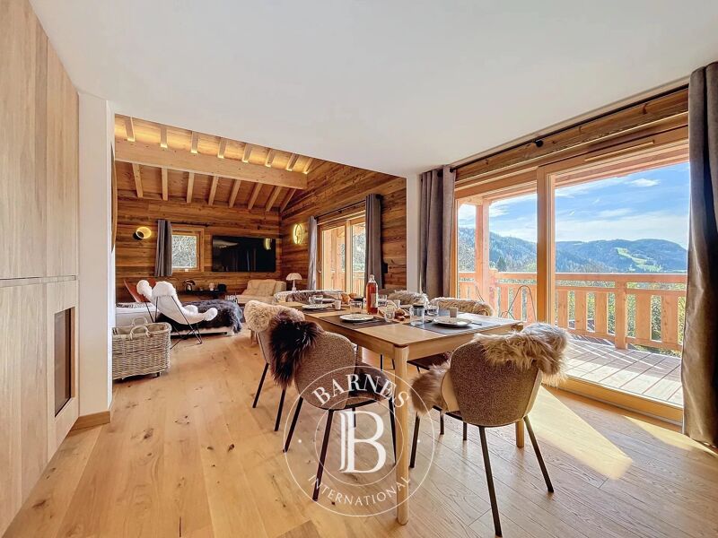 Les Gets – Appartement d’Exception T7 de 134 m² – Terrasse Vue Montagne – Meublé Haut de Gamme – Résidence 2024