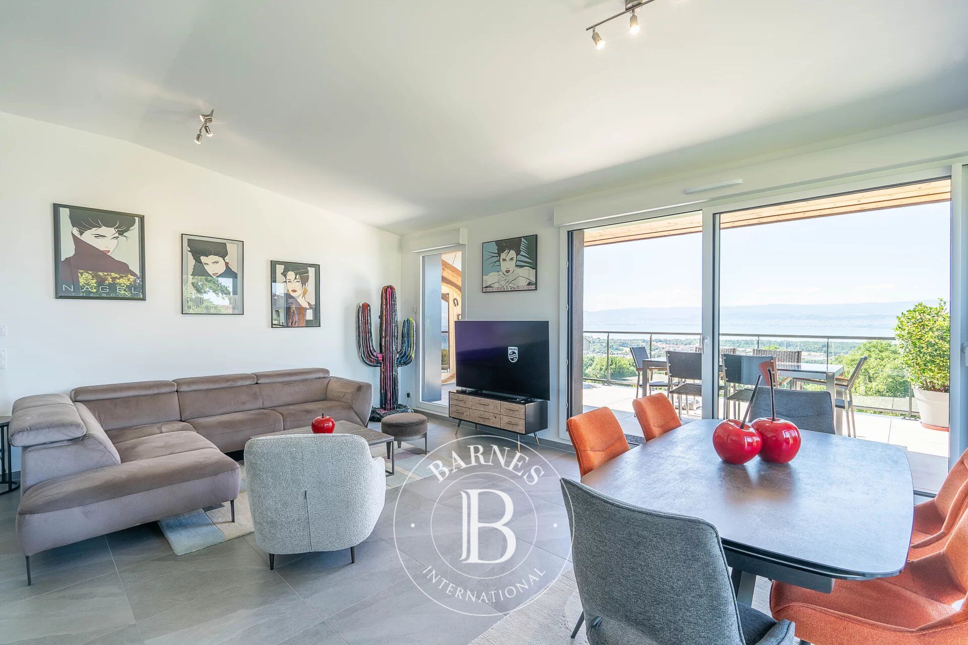 Marin - Appartement en attique de 119 m² - Terrasse de 59 m² - Vue lac  - Garage double - 3 chambres - picture 3