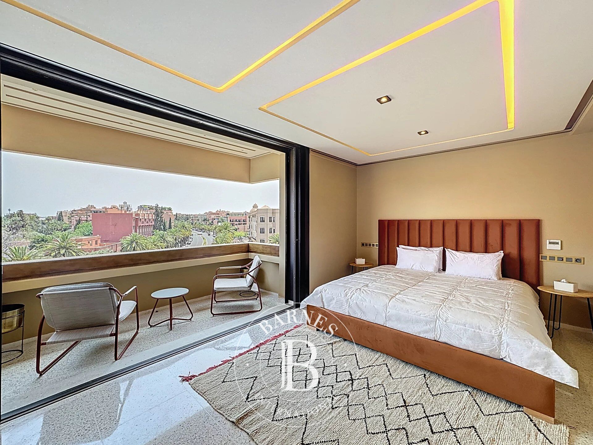 Magnifique appartement meublé en location longue durée – Quartier Hivernage, Marrakech - picture 2