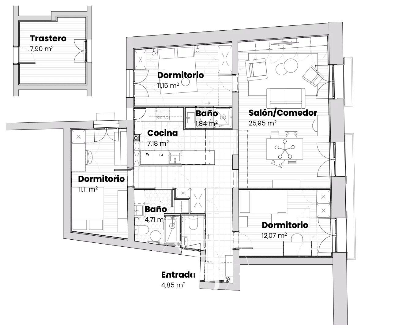 Daire Madrid - picture 40