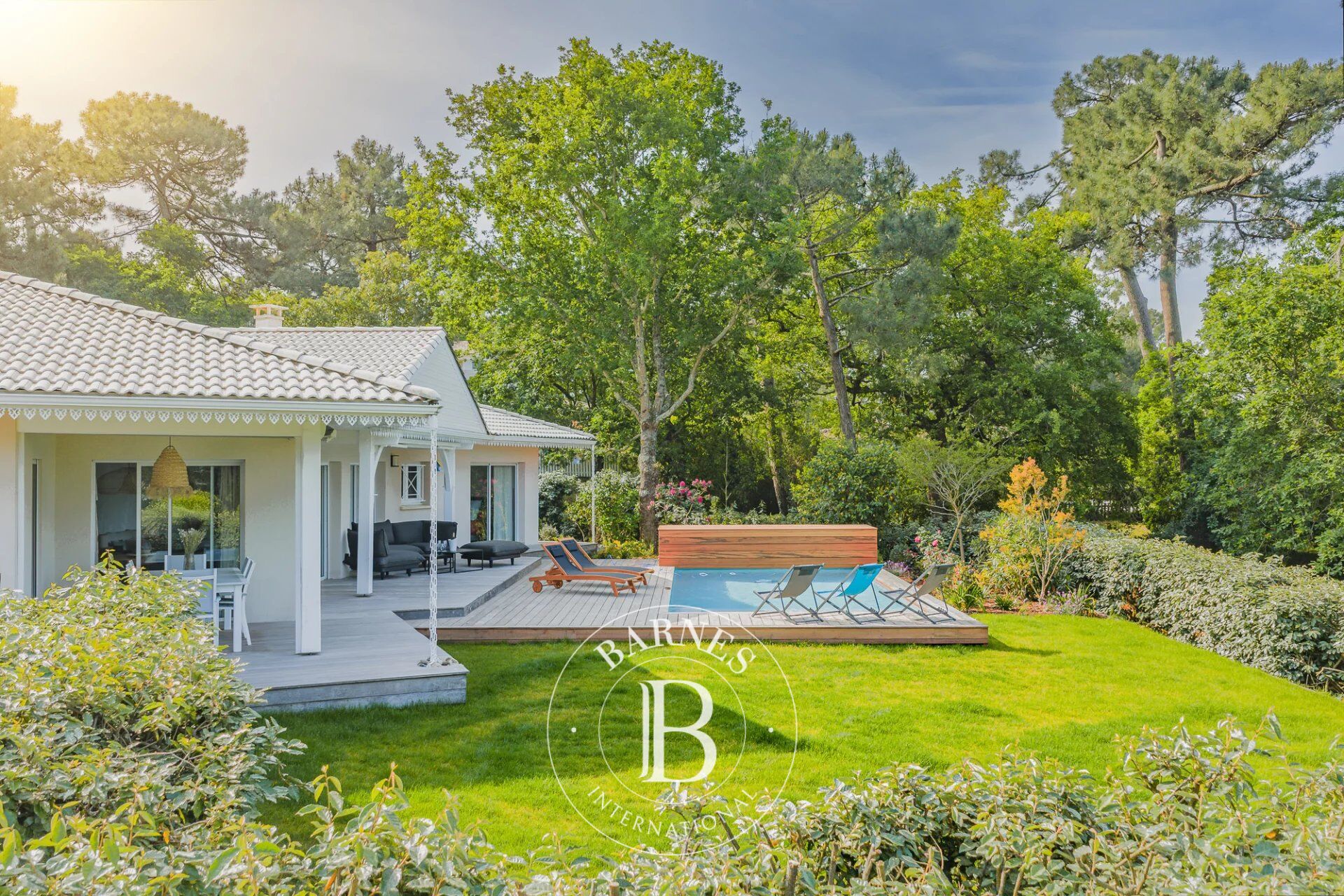 VILLA «BLANCA» AVEC VUE PANORAMIQUE SUR LE BASSIN, PISCINE ET TERRASSE ABRITÉE – CAPACITÉ 6 PERSONNES - picture 1