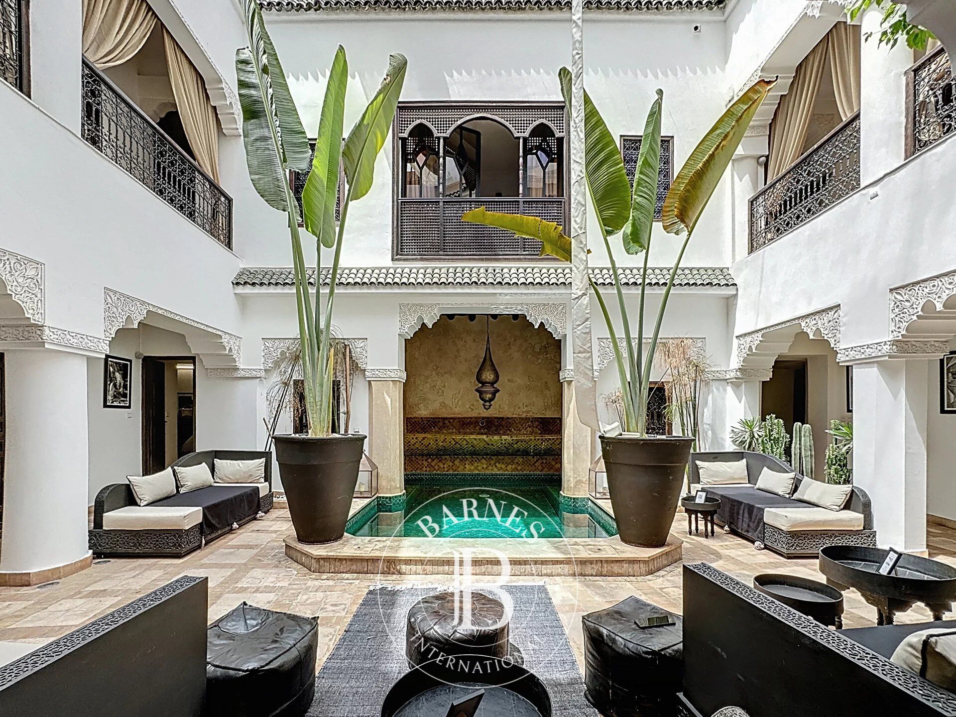 magnifique maison d'hôtes a vendre medina de marrakech - picture 1